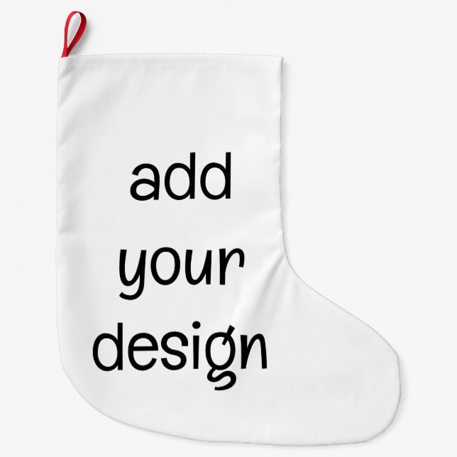 add your design Christmas Stocking (Front)