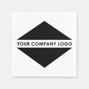 Add Your Design   Company Logo Napkin