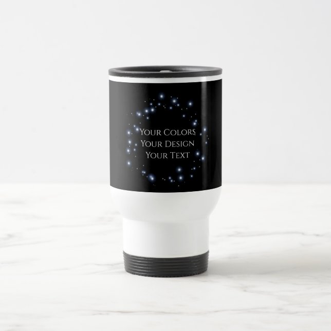 Add Your Design - Create Your Own Travel Mug (Center)