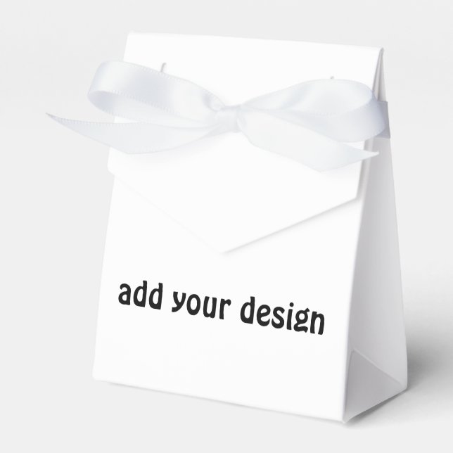 add your design favour box (Front Side)
