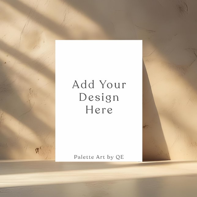Add Your Design Here Front and Back 5x7  Invitation (Creator Uploaded)