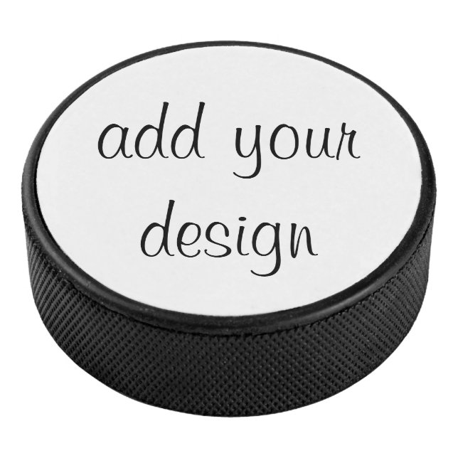 add your design hockey puck (3/4)