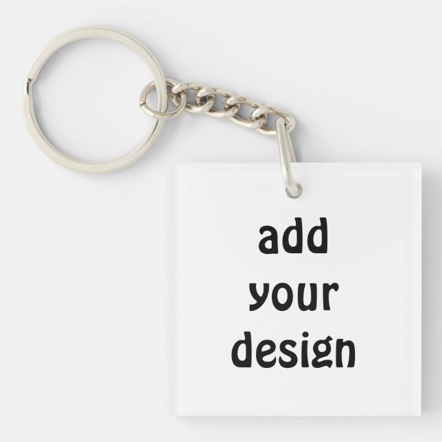 add your design key ring (Front)