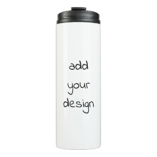 add your design thermal tumbler