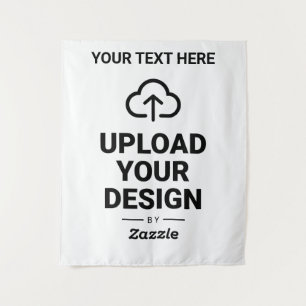 Add Your Design with Custom Message Tapestry