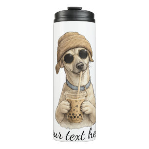 Add Your Dog's Name & Photo Thermal Tumbler