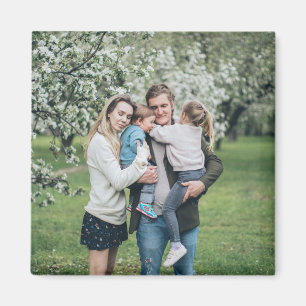 Add Your Family Photo Custom Magnet