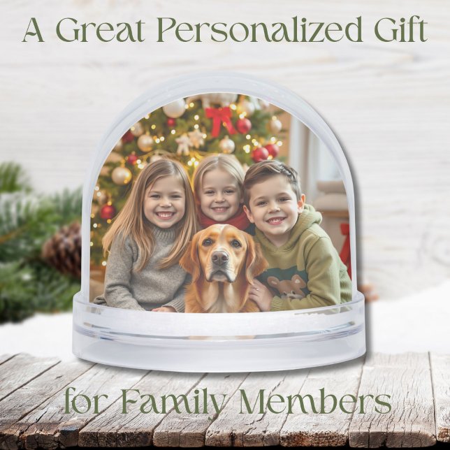 Add your Favourite Family Photos to this Christmas Snowglobe (Creator Uploaded)