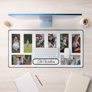 Add Your Favourite Family Photos to this Desk Mat