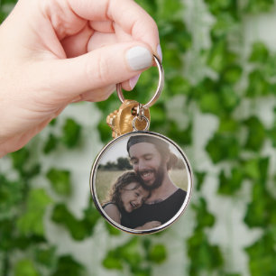 Add your Favourite Photo to this Father's Day Key Ring