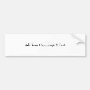 Add Your Image Bumper Sticker