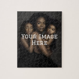 Add Your Image Custom Mothers Day Jigsaw Puzzle