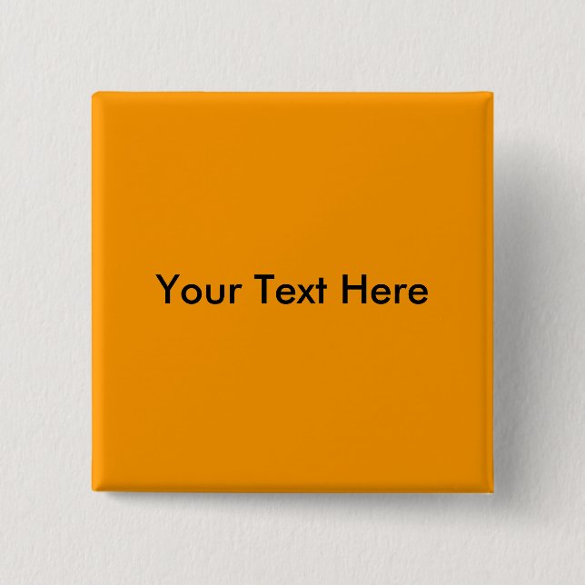 Add  Your Image Or Text Here 15 Cm Square Badge (Front)