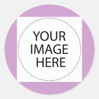 Add Your Image Or Text Here Classic Round Sticker