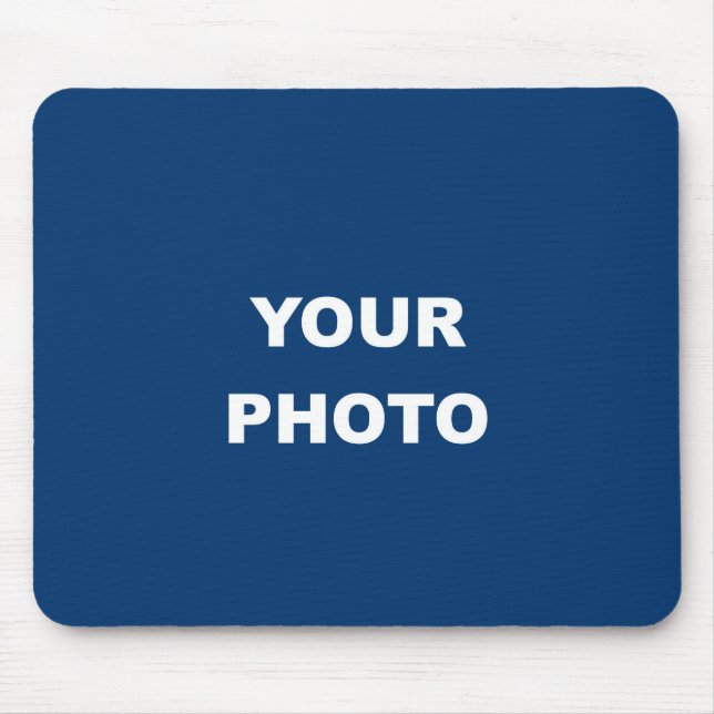 Add Your Image Photo Logo Mouse Mat (Front)