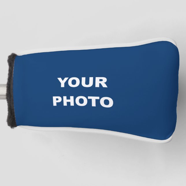 Add Your Image Photo Picture Logo Golf Head Cover (Front)