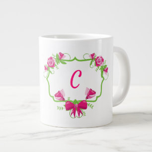 Add Your  Inital  - Jumbo Mug