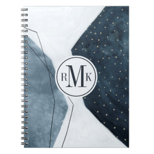 Add Your Initials   Adjacent Abstraction Notebook