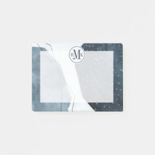 Add Your Initials   Adjacent Abstraction Post-it Notes