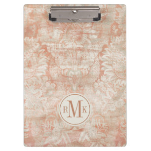 Add Your Initials   Garnet Weft Clipboard