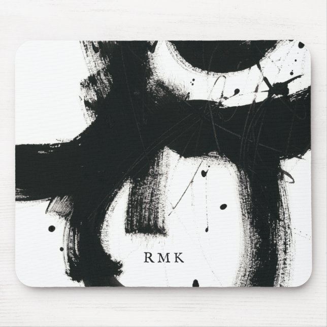 Add Your Initials | Onyx Gesture Mouse Mat (Front)