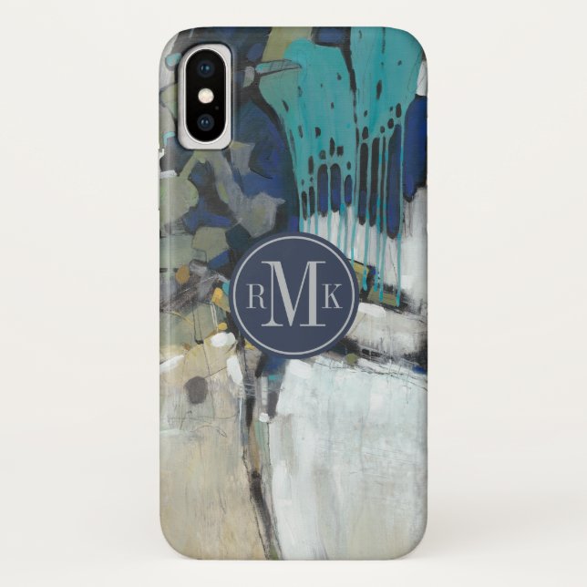 Add Your Initials | Separation Case-Mate iPhone Case (Back)