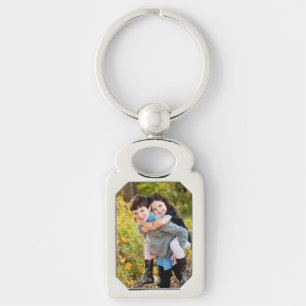 Add Your Kids Photo Custom Keepsake Key Ring