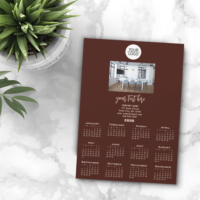 Add your Logo 2026 Calendar Company Photo (Creator Uploaded)