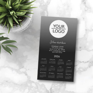 Add your Logo 2026 Calendar Company Promotion Grey