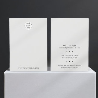 Add your logo All-in-one Jewellery Display Card