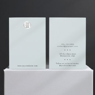 Add your logo All-in-one Jewellery Display Card
