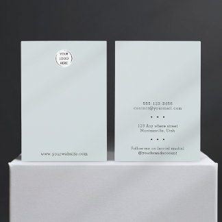 Add your logo All-in-one Jewellery Display Card
