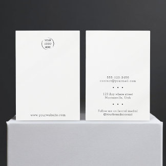 Add your logo All-in-one Jewellery Display Card
