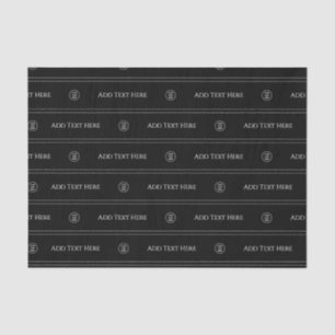 Add Your Logo All-Over Print Tissue Paper