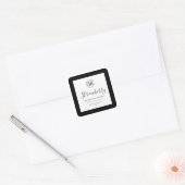 Add Your Logo and Editable Color Product Label (Envelope)