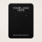 Add Your Logo - Black Earring Display Card