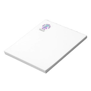 ADD YOUR LOGO Business Church Merchandise Notepad