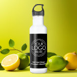 Add Your Logo Business Corporate Modern Minimalist 710 Ml Water Bottle<br><div class="desc">Perfect for an office party or presentation, these logo water bottles are simple in design. You can change the background colour to match the colour that coordinates with your company logo. The extra lines of type can be used for company contact information or for a place to add a special...</div>