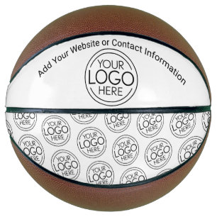 Add Your Logo Business Corporate Modern Minimalist Basketball