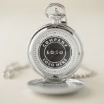 Add Your Logo Business Employee Retirement Swag Pocket Watch<br><div class="desc">Add your company logo and brand identity to this watch by clicking the "Personalise" button above. These brand-able watches can advertise your business as employees use them and double as a corporate swag. Available in other colours and sizes. No minimum order quantity and no setup fee. Order as many or...</div>