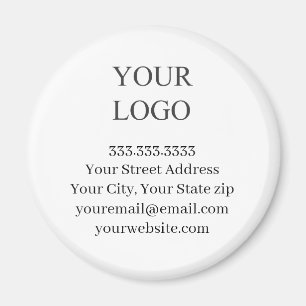 Add Your Logo Business Marketing Magnet