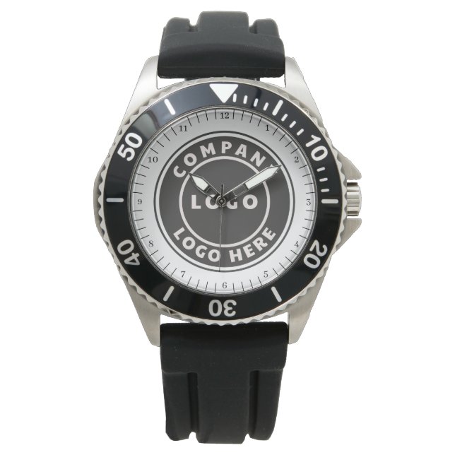 Add Your Logo Business Owner Coworkers Watch (Front)