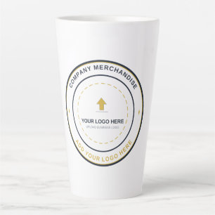 Add Your Logo Business Promotional Company Merch B Latte Mug