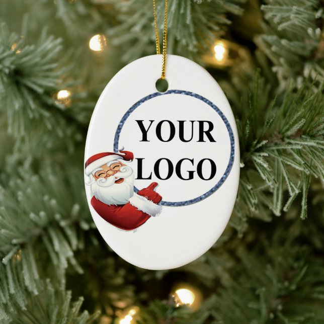 Add Your Logo Christmas Holiday Ceramic Tree Decoration (Tree)