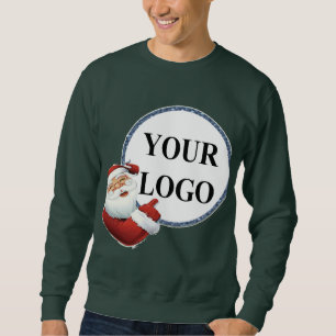 Add Your Logo Christmas Holiday Sweatshirt