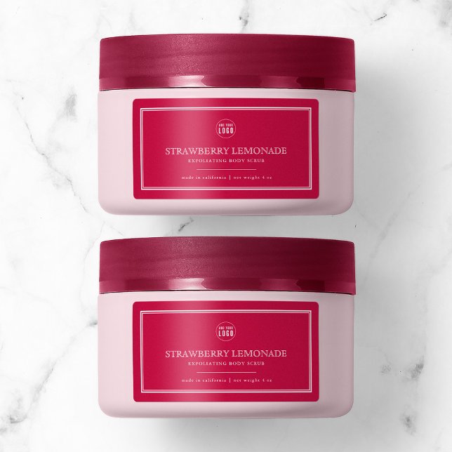 Add Your Logo Classic Custom Colours Product Label (Creator Uploaded)