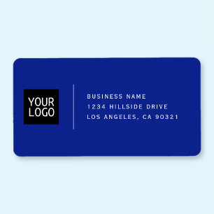 Add Your Logo   Classy Modern Return Address Label