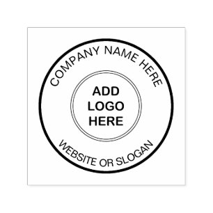 Add Your Logo Company Name Stamp