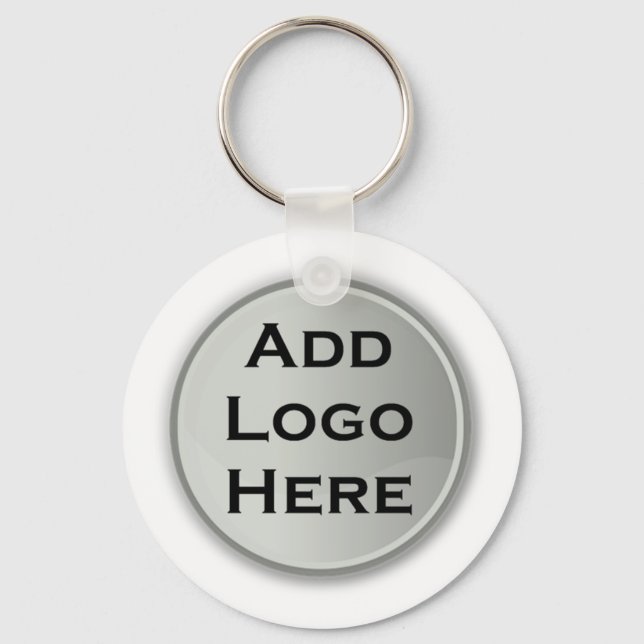 Add Your Logo Corporate Gift Key Ring (Front)
