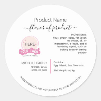 Add your logo cottage law label